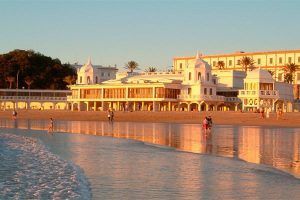playa caleta cadiz andalucia