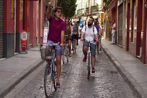 guided bike tour seville